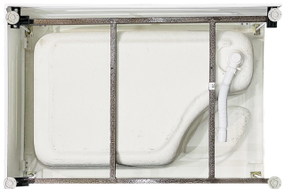 Душевой поддон Royal Bath 100x80см правый белый RB8100BP-R